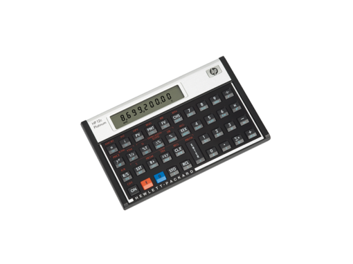 Calculadora Financeira Platinum 12C – HP‏